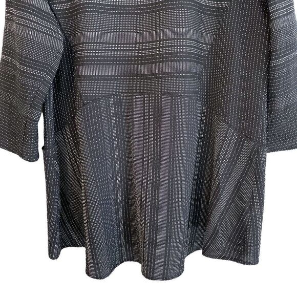 Habitat Stripe Pocket Black  Top - Picture 6 of 7